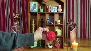 ASMR, Dusting my collection of Tiny Art!