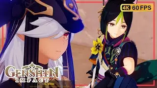 Cyno Worried About Tighnari - Cutscene | 4K