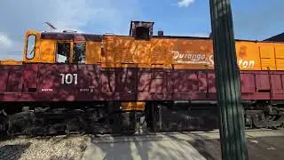 Durango & Silverton No. 101 (Ex-WPY) ALCO/MLW DL-535E Diesel Switching at Durango Yard