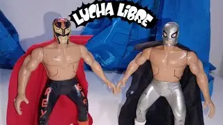Luchadores bootleg de rodillera removible 🇲🇽