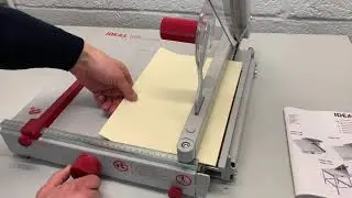 IDEAL 1038 Trimmer Guillotine With Very Little Usage