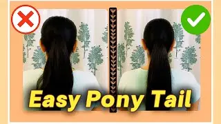 &ldquo;Sleek High Ponytail in 2 Minutes | No Frizz, No Gel! 💁&zwj;♀️✨