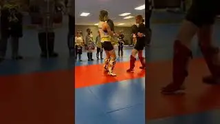 Teen Ninja Muay Thai Testing Reps