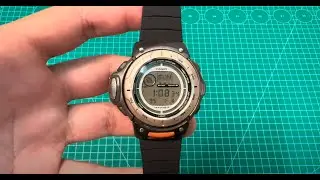 Chỉnh Giờ Đồng Hồ Casio Protrek PRL-21 (How To Set The Time Casio Protrek PRL-21)