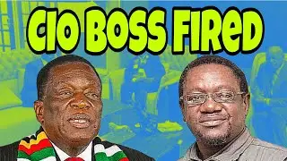 CIO Boss Fired | Mnangagwa in Under Pressure  | No to Mafidi dynasty 