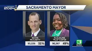 Kevin McCarty's lead over Flojaune Cofer narrows again in Sacramento mayoral race