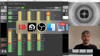AV performance using Ableton Live & AVmixer