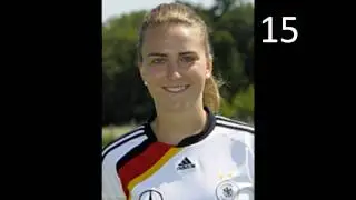 Kader unserer U20 Frauen-Weltmeisterinnen 2010
