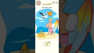 Dop 2 (Delete one part) Level 807 Walkthrough solutions  #shorts #virl