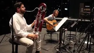 &ldquo;Soledad&rdquo; E. Oscher for Contrabassoon , Guitarre and Strings quintet