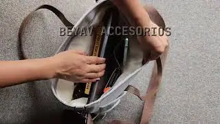 Bolso gris claro