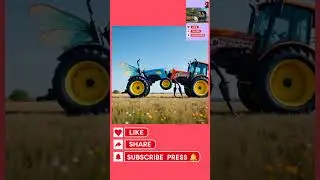Amazing fight between Dragonfly and mosquito tracto#aigenerated #tractor #funny#aifun #fight