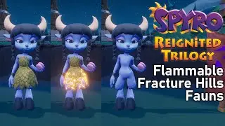 Flammable FH Fauns - Spyro Reignited mod