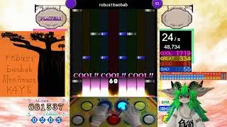 [pop'n music PMS] ●16 robust baobab [9key Insane] CLEAR AA