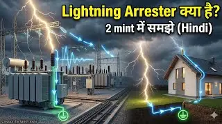 Lightning Arrester क्या है? | Electrical Protection Explained in Hindi | Dubai Wala Engineer|