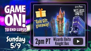 LIVE! Knight Bus Party 💜 Game On! To End Lupus