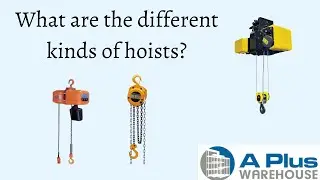 What are the different types of chain hoists?