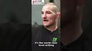 Sean Strickland Explains His Killer Instinct in Fights vs. Sparring!  #ufc #mma