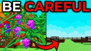 BEWARE of This NEW STEALING PLANTS GLITCH in Grow a Garden!