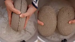 @OSAsmr20 | ASMR/ cement and fine sand satisfactory and comfortable dry atomization