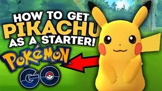 How to get Pikachu as a starter pokemon