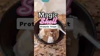 Magic Shell Protein Treat #shorts