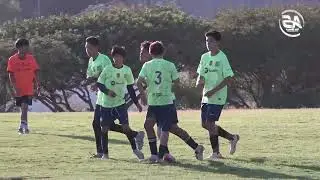 Academia Municipal Barcelona, Ags.  que participan en la Copa Aguascalientes de futbol.