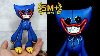 [FNF] Making Huggy Wuggy Sculpture Timelapse [Poppy Playtime] - Friday Night Funkin' MOD