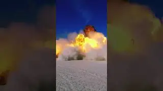 Oxygen tank explosion
