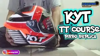 UNBOXING!! KYT TT COURSE PIRRO REPLICA   #reviewkytttcourse