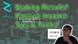 Zilliqa ZIL Staking Results, Tips & Tricks! | Very Important Video!