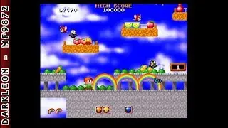 Sega Saturn - Bubble Bobble also featuring Rainbow Islands - Rainbow Islands Enhanced (1996)