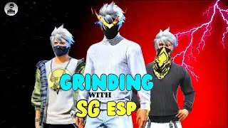 GRINDING WITH SG-ESP ! 4V4  WITH INDIAS BEST TEAMS ! NG , NXT , GWK #nonstopgaming#freefire#classyff