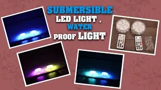 submersible led pool, hot tubs , fish tank lights review