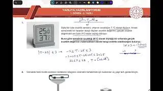 9. SINIF MATEMATİK 1. DÖNEM 2. YAZILI | MEB ÖRNEK SORU ÇÖZÜMLERİ