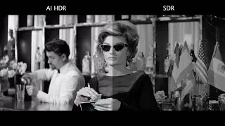 SDR VIDEO TO HDR VIDEO AI CONVERSION