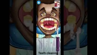 teeth cleaning kids game education #viral #kids #games #reels  #trendingshorts #trending #education