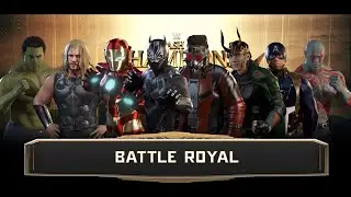 Hulk vs Iron Man vs Thor vs Black Panther vs Star lord vs  Loki vs Captain America vs Drax | #wwe