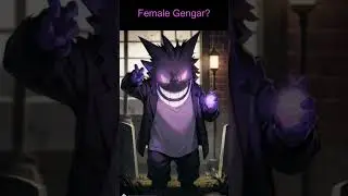 [TG TF] Female Gengar #aiart #genderbender #boytogirl #m2f #genderbending #mtf #tgtf #transformation