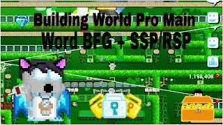 Building World Pro Main + SSP + BFG (OMG) || Growtopia Indonesia