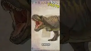 Quem &eacute; o T-Rex mais forte? Ember ou Rexy? | Indo Facts #jurassicworld #tiranosaurus #rexy #fy