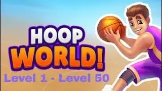 Hoop World Level 1 - Level 50 Android Gameplay (Lots Of Glitches In This Game👀)