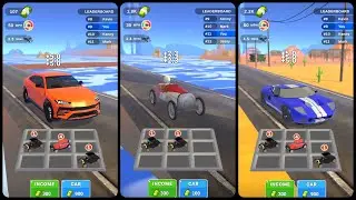 Car Merge Race! Mobile Video Gameplay