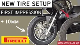 Honda ADV Change Tire Setup | Pirelli Diablo Rosso Review | First Impression | Mas DAKS sa Stock
