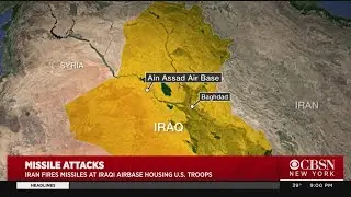 Iran Fires Missiles At Iraqi Air Base Housing U.S. Troops