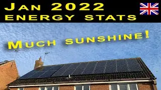 January 2022 Tesla Powerwall 2 and solar performance in the UK