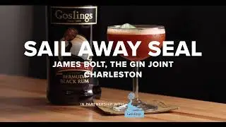 How to Make the Sail Away Seal with Goslings Black Seal Rum (Cocktail Recipe, Backstory)