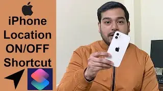 iPhone Single Click location ON OFF | iPhone GPS Shortcut in Hindi | How to On/Off iPhone GPS