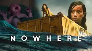 Survival Movie - Nowhere - Hindi URDU Dubbed - pregnant woman trapped in a container at sea