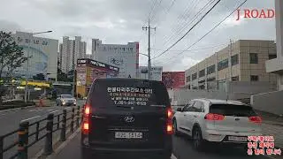 [4K ROAD]KOREA, BUSAN,Dadearo,Jangnimro,Busan-harbor bridge,Hwangnyeong-tunnel[Drive],EP-31